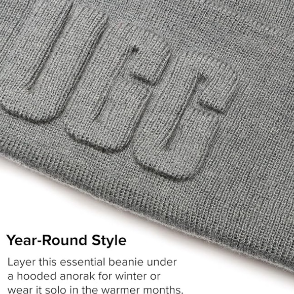 NWT UGG  Men's 3D Graphic Logo Beanie - Picture 2 of 6